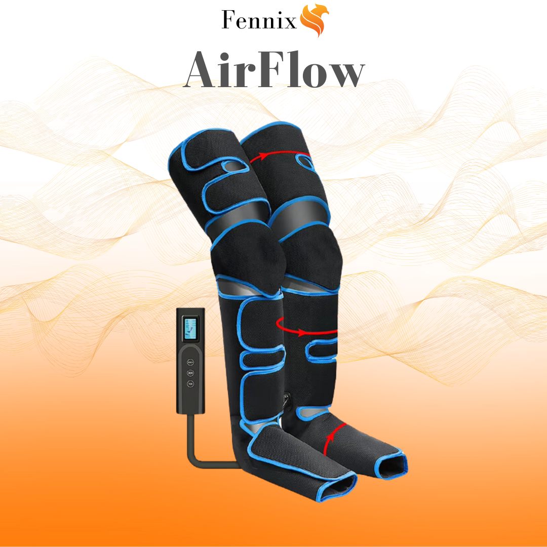 Fennix AirFlow™ Series 1: Advanced Leg and Foot Air Pressure Massager with Heat Therapy